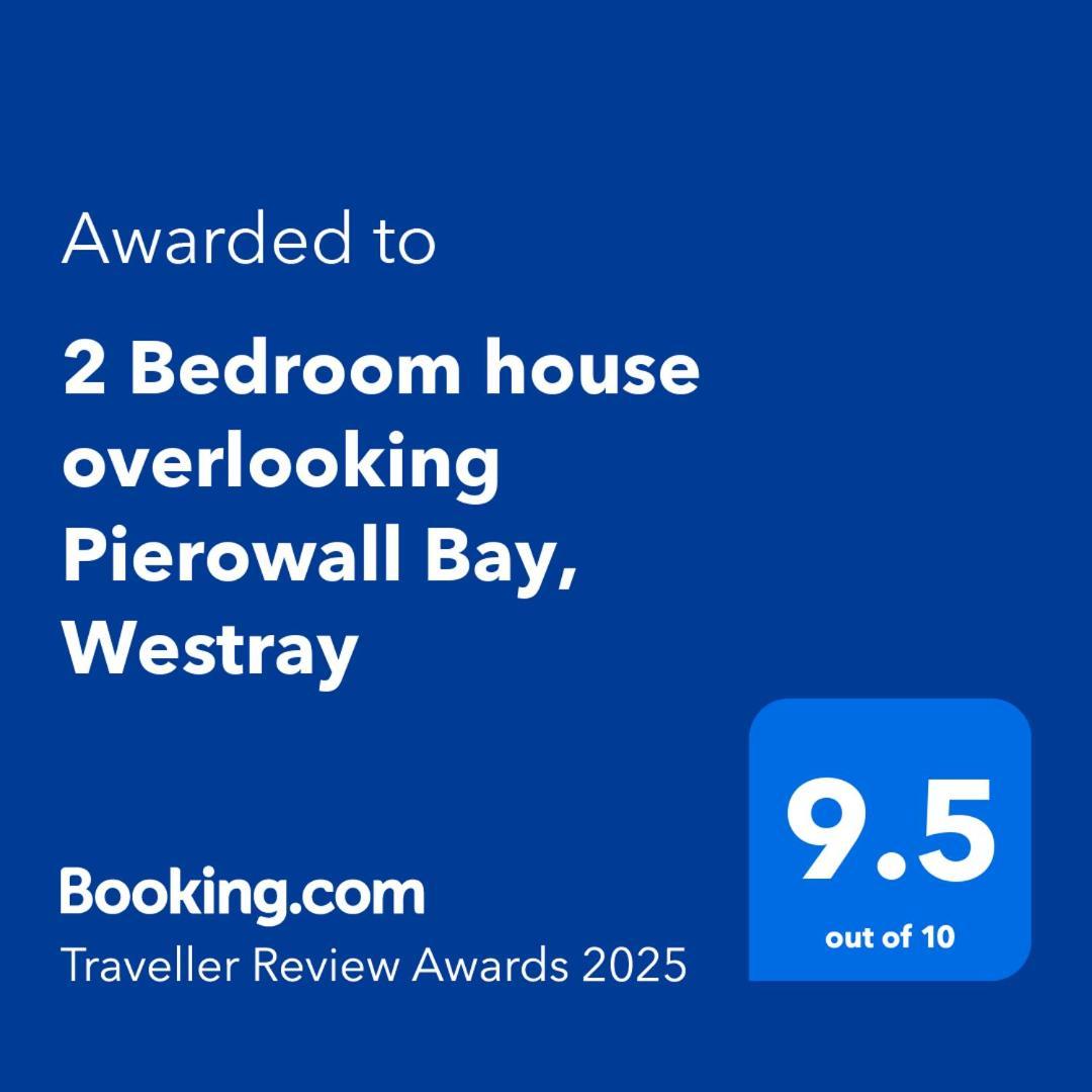2 Bedroom House Overlooking Pierowall Bay, Westray Exteriör bild